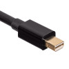 Akyga AK-AV-15 DisplayPort (uros) Mini DisplayPort (uros) kaapeli, 1,8 m, musta