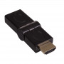 Akyga AK-AD-40 HDMI (M) HDMI (F) 180° kääntyvä kulmasovitin, musta