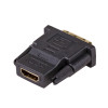 Akyga AK-AD-41 HDMI (F) DVI-D 24+1 (M) sovitin, musta