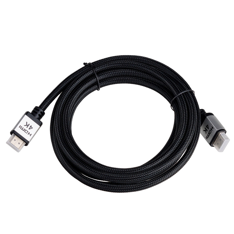 Akyga AK-HD-30P HDMI-kaapeli v2.0, High Speed Ethernetillä, 4K, 3 m, musta