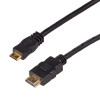 Akyga AK-HD-10M HDMI-Mini-HDMI-kaapeli v1.4, High Speed Ethernetillä, 1 m, musta