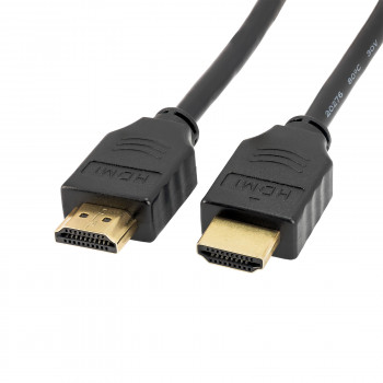 Akyga AK-HD-05A High-Speed-HDMI-kaapeli Ethernetillä, HDMI 1.4, 0,5 m, musta