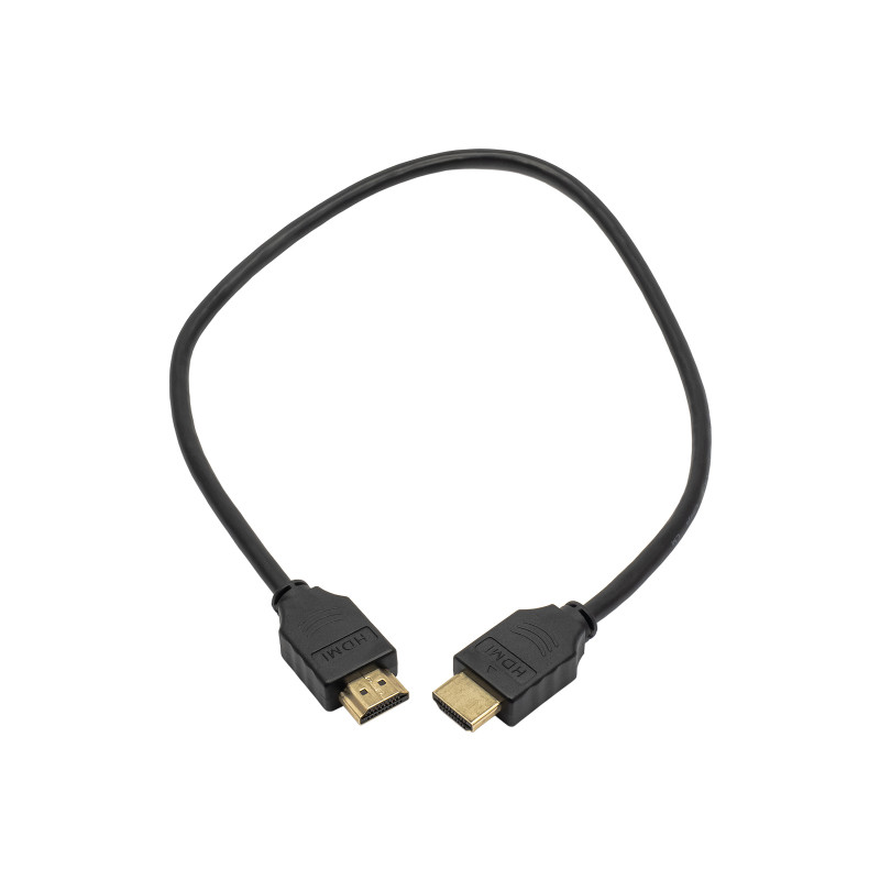 Akyga AK-HD-05A High-Speed-HDMI-kaapeli Ethernetillä, HDMI 1.4, 0,5 m, musta