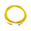 Akyga AK-FC-03 ST-ST simplex single-mode kuitu-patchkaapeli, 14 m, keltainen