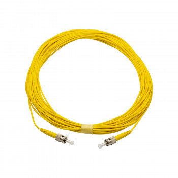 Akyga AK-FC-03 ST-ST simplex single-mode kuitu-patchkaapeli, 14 m, keltainen