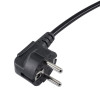 Akyga AK-NB-01C kannettavan tietokoneen virtakaapeli CEE 7/7 IEC C5, kupari 3x0,75 mm², 1,5 m, musta