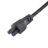Akyga AK-NB-01C kannettavan tietokoneen virtakaapeli CEE 7/7 IEC C5, kupari 3x0,75 mm², 1,5 m, musta