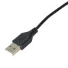 Akyga AK-DC-03 virtakaapeli USB-A uros DC 3,5 x 1,35 mm uros, 0,8 m, musta