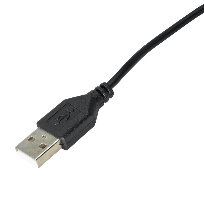 Akyga AK-DC-03 virtakaapeli USB-A uros DC 3,5 x 1,35 mm uros, 0,8 m, musta