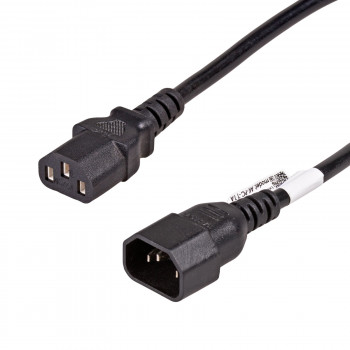 Akyga AK-PC-11A virtajohto IEC C14 - IEC C13, CCA 3x0,5 mm², 5 m, musta