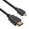 Akyga AK-HD-15R HDMI - Micro-HDMI-kaapeli v1.4, 1,5 m, musta