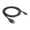 Akyga AK-HD-15R HDMI - Micro-HDMI-kaapeli v1.4, 1,5 m, musta