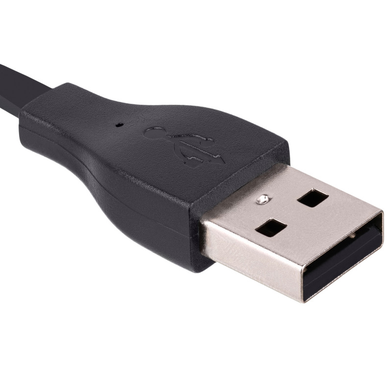 Akyga AK-SW-12 latauskaapeli Xiaomi Mi Band 3 -rannekkeelle, USB, 10 cm
