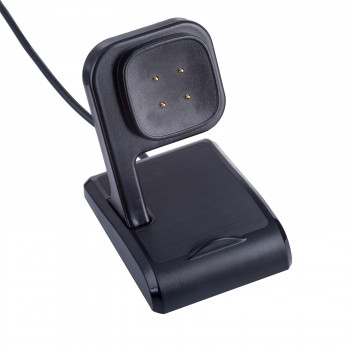 Akyga AK-SW-26 magneettinen latausteline Fitbit Versa 3 / Sense -kellolle, USB-A, 1 m