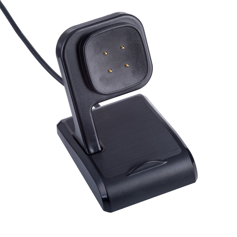 Akyga AK-SW-26 magneettinen latausteline Fitbit Versa 3 / Sense -kellolle, USB-A, 1 m