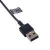 Akyga AK-SW-26 magneettinen latausteline Fitbit Versa 3 / Sense -kellolle, USB-A, 1 m