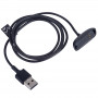 Akyga AK-SW-31 latauskaapeli Fitbit Inspire 2 / ACE 3 -rannekkeelle, USB-A, 1 m