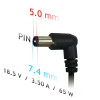 Akyga AK-ND-03 kannettavan tietokoneen verkkolaite 18,5 V / 3,5 A, 65 W, 7,4 x 5,0 mm + nasta, 1,2 m, HP