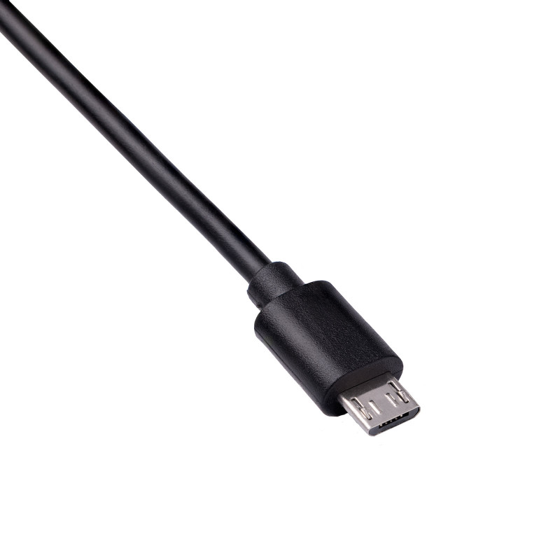 Akyga AK-USB-01 USB 2.0 -kaapeli USB-A (uros) - Micro USB-B (uros), 1,8 m, musta