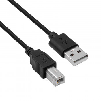 Akyga AK-USB-04 USB 2.0 -tulostinkaapeli USB-A (M) - USB-B (M), 1,8 m, musta