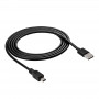 Akyga AK-USB-03 USB 2.0 -kaapeli USB-A (M) - Mini-USB-B 5-pin (M), 1,8 m, musta
