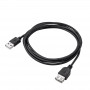 Akyga AK-USB-07 USB 2.0 -jatkokaapeli USB-A uros - naaras, 1,8 m, musta