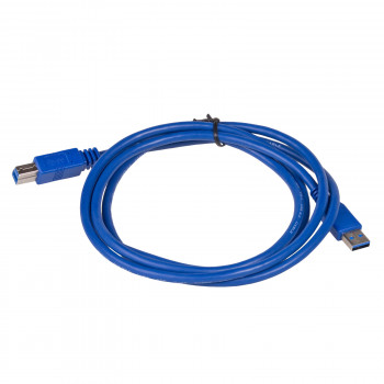 Akyga AK-USB-09 USB 3.0 -tulostinkaapeli USB-A (M) - USB-B (M), 1,8 m, musta
