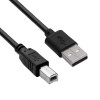 Akyga AK-USB-12 USB 2.0 -tulostinkaapeli USB-A (M) - USB-B (M), 3 m, musta