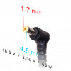 Akyga AK-ND-09 kannettavan tietokoneen virtalähde 18,5 V, 65 W, 4,8 x 1,7 mm, 1,2 m, HP
