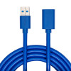 Akyga AK-USB-10 USB 3.0 -jatkokaapeli USB-A uros - naaras, 1,8 m, musta