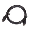 Akyga AK-USB-16 USB 2.0 -kaapeli Micro USB-B (M) - USB-C (M), 1 m, musta
