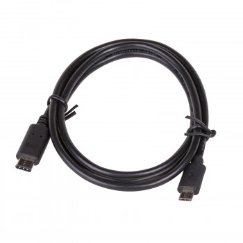 Akyga AK-USB-16 USB 2.0 -kaapeli Micro USB-B (M) - USB-C (M), 1 m, musta