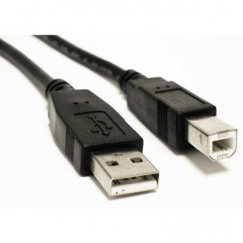 Akyga AK-USB-18 USB 2.0 -tulostinkaapeli USB-A (M) - USB-B (M), 5 m, musta