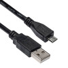 Akyga AK-USB-21 USB 2.0 -kaapeli USB-A (M) - Micro USB-B (M), 1 m, musta