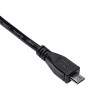 Akyga AK-USB-21 USB 2.0 -kaapeli USB-A (M) - Micro USB-B (M), 1 m, musta