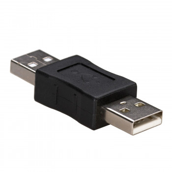 Akyga AK-AD-28 USB-A (M) - USB-A (M) -adapteri, musta