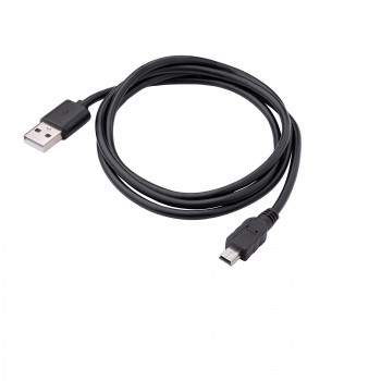 Akyga AK-USB-22 USB 2.0 -kaapeli USB-A (M) - Mini USB-B 5-pin (M), 1 m, musta