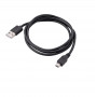 Akyga AK-USB-22 USB 2.0 -kaapeli USB-A (M) - Mini USB-B 5-pin (M), 1 m, musta