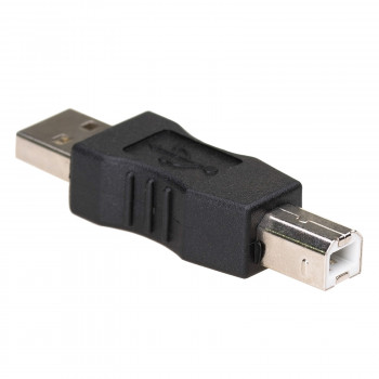 Akyga AK-AD-29 USB-A (M) - USB-B (M) -adapteri, musta