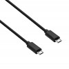 Akyga AK-USB-17 USB 2.0 -kaapeli Micro USB-B (M) - Micro USB-B (M), 0,6 m, musta