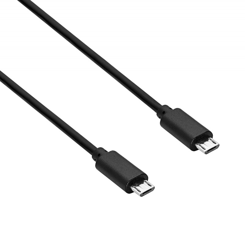 Akyga AK-USB-17 USB 2.0 -kaapeli Micro USB-B (M) - Micro USB-B (M), 0,6 m, musta