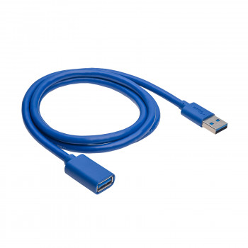 Akyga AK-USB-28 USB 3.0 -jatkokaapeli USB-A (M) - USB-A (F), 1 m, musta