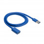 Akyga AK-USB-28 USB 3.0 -jatkokaapeli USB-A (M) - USB-A (F), 1 m, musta