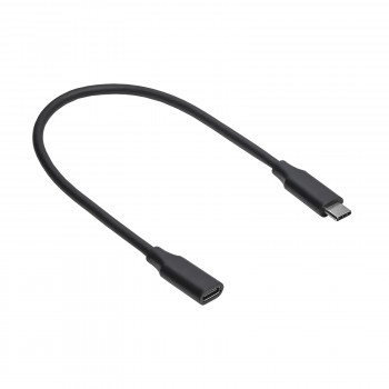 Akyga AK-USB-32 USB-C (M) - USB-C (F) -jatkokaapeli, USB 3.1, 0,3 m