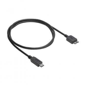 Akyga AK-USB-44 Micro-USB B (M) - USB-C (M) -kaapeli, USB 3.1, 1 m
