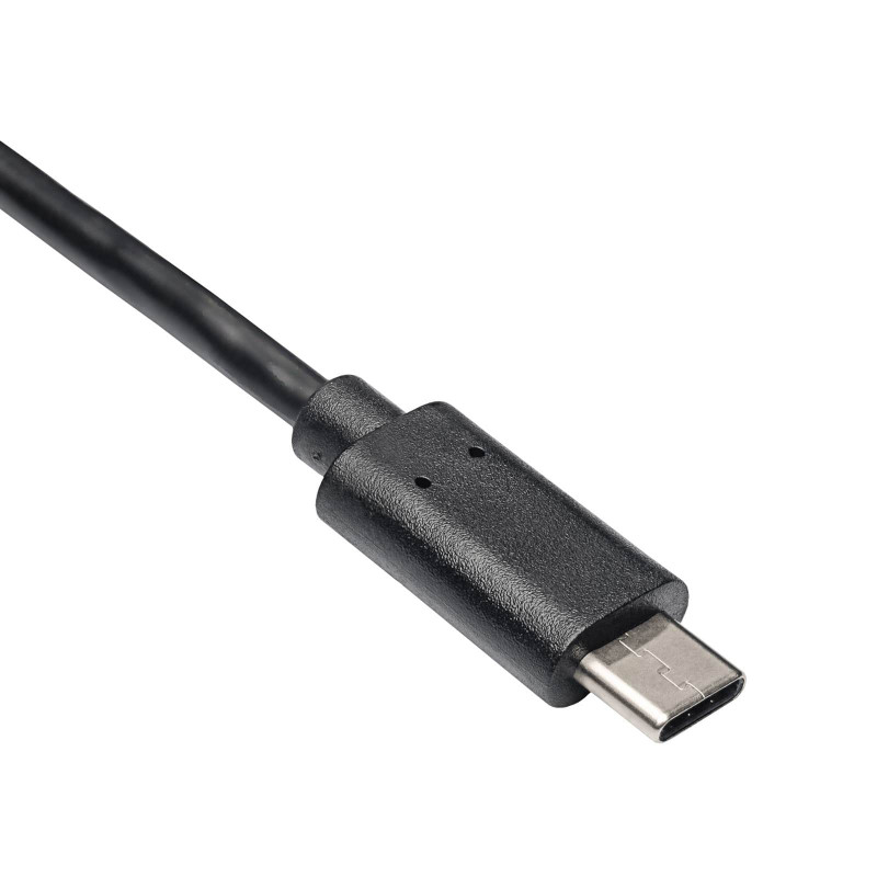 Akyga AK-AD-52 aktiivinen USB-C-keskitin, USB-C (M) - 4x USB-A (F), USB 3.1, 20 cm