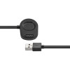 Akyga AK-SW-55 magneettinen latauskaapeli SUUNTO 7, USB-A, 1 m