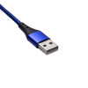 Akyga AK-USB-42 USB-A - USB-C magneettikaapeli, USB 2.0, 1 m