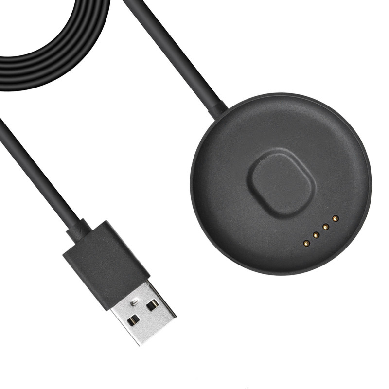 Akyga AK-SW-58 latauskaapeli Ticwatch C2 -kellolle, USB-A, 1 m