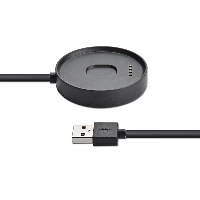 Akyga AK-SW-57 latauskaapeli Ticwatch S2 / E2 -kellolle, USB-A, 1 m